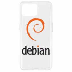 Чехол из раздела Linux Debian для Oppo Reno 4 Lite - FATLINE Чехол из раздела Linux Debian для Oppo Reno 4 Lite