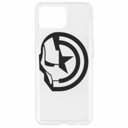 Чохол з розділу Залізна людина Iron Man and Captain America для Oppo Reno 4 Lite - FATLINE Чохол з розділу Залізна людина Iron Man and Captain America для Oppo Reno 4 Lite