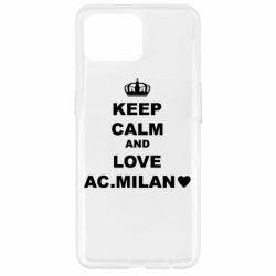 Чехол из раздела KEEP CALM Keep calm and love AC Milan для Oppo Reno 4 Lite