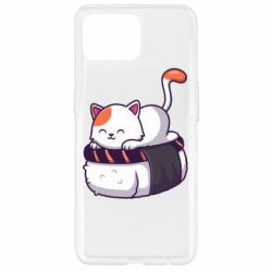 Чехол из раздела Кот Котик. Суши-кровать для Oppo Reno 4 Lite - FATLINE Чехол из раздела Кот Котик. Суши-кровать для Oppo Reno 4 Lite