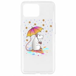 Чехол из раздела DisaAnna Mouse and rain для Oppo Reno 4 Lite - FATLINE Чехол из раздела DisaAnna Mouse and rain для Oppo Reno 4 Lite
