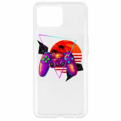 Чехол из раздела Авторские принты Retro wave для Oppo Reno 4 Lite - FATLINE Чехол из раздела Авторские принты Retro wave для Oppo Reno 4 Lite