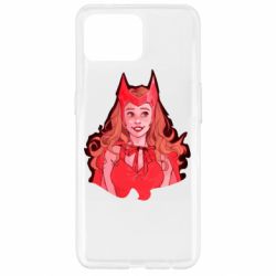 Чехол из раздела ВандаВижен Веселая Ванда для Oppo Reno 4 Lite - FATLINE Чехол из раздела ВандаВижен Веселая Ванда для Oppo Reno 4 Lite