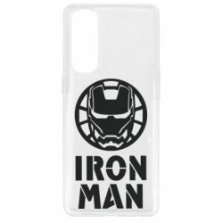 Чехол из раздела Железный человек Iron man text для Oppo Reno 4 Pro - FATLINE Чехол из раздела Железный человек Iron man text для Oppo Reno 4 Pro