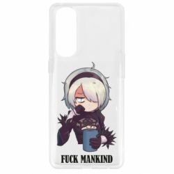 Чехол из раздела NieR: Automata Nier. Fuck Mankind для Oppo Reno 4 Pro - FATLINE Чехол из раздела NieR: Automata Nier. Fuck Mankind для Oppo Reno 4 Pro