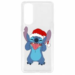 Чехол из раздела Лило и Стич Новогодний Стич для Oppo Reno 4 Pro - FATLINE Чехол из раздела Лило и Стич Новогодний Стич для Oppo Reno 4 Pro
