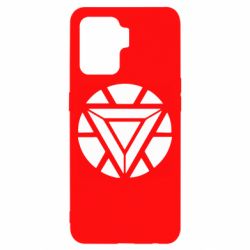 Чехол из раздела Железный человек Iron Man Heart для Oppo Reno 5 Lite - FATLINE Чехол из раздела Железный человек Iron Man Heart для Oppo Reno 5 Lite