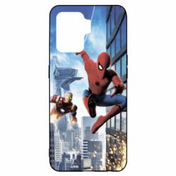 Чехол из раздела Человек-паук Spiderman and Ironman для Oppo Reno 5 Lite