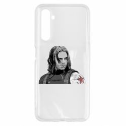 Чехол из раздела Сокол и Зимний солдат Bucky Art для Realme 6 - FATLINE Чехол из раздела Сокол и Зимний солдат Bucky Art для Realme 6