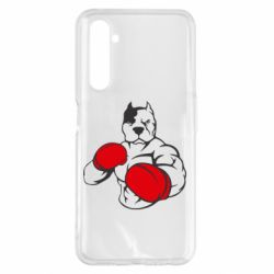 Чехол из раздела Бокс/Кикбоксинг Pitbull Boxing Logo для Realme 6 Pro