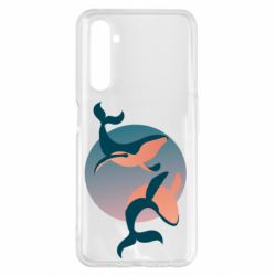 Чехол из раздела Кит Two whales для Realme 6 Pro - FATLINE Чехол из раздела Кит Two whales для Realme 6 Pro