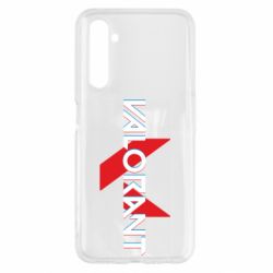 Чехол из раздела Valorant Valorant glitsh logo для Realme 6