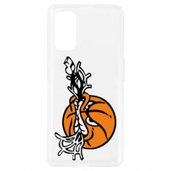 Чехол из раздела Баскетбол Angry ball для Realme 7 Pro