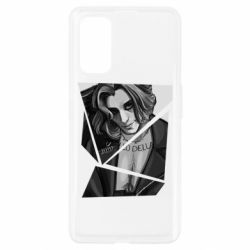 Чехол из раздела Måneskin Black and white Damiano для Realme 7 Pro - FATLINE Чехол из раздела Måneskin Black and white Damiano для Realme 7 Pro