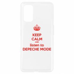 Чехол из раздела Depeche Mode KEEP CALM and LISTEN to DEPECHE MODE для Realme 7 Pro - FATLINE Чехол из раздела Depeche Mode KEEP CALM and LISTEN to DEPECHE MODE для Realme 7 Pro
