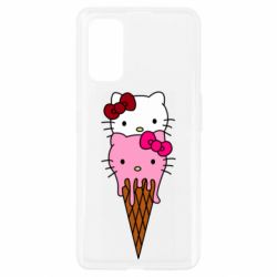 Чехол из раздела Hello Kitty Kitty ice cream для Realme 7 Pro - FATLINE Чехол из раздела Hello Kitty Kitty ice cream для Realme 7 Pro