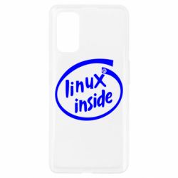 Чехол из раздела Linux Linux Inside для Realme 7 Pro - FATLINE Чехол из раздела Linux Linux Inside для Realme 7 Pro