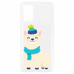 Чехол из раздела Лама Llama in a blue hat для Realme 7 Pro - FATLINE Чехол из раздела Лама Llama in a blue hat для Realme 7 Pro