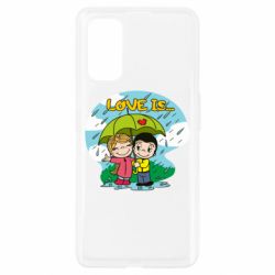 Чехол из раздела Love is Love is ... in the rain для Realme 7 Pro - FATLINE Чехол из раздела Love is Love is ... in the rain для Realme 7 Pro