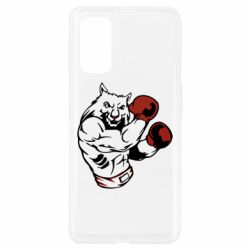 Чехол из раздела Волк The Wolf Boxer для Realme 7 Pro - FATLINE Чехол из раздела Волк The Wolf Boxer для Realme 7 Pro