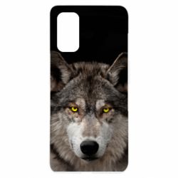 Чехол из раздела Волк Wolf with yellow eyes для Realme 7 Pro