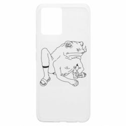 Чехол из раздела Rayzetkraut Toad with human hands для Realme 8/8Pro - FATLINE Чехол из раздела Rayzetkraut Toad with human hands для Realme 8/8Pro