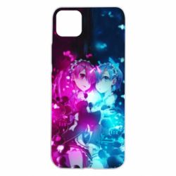 Чехол из раздела Re:Zero. Жизнь с нуля в альтернативном мире Rам Rem для Realme C11 - FATLINE Чехол из раздела Re:Zero. Жизнь с нуля в альтернативном мире Rам Rem для Realme C11