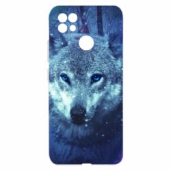 Чехол из раздела Волк Blue-eyed wolf для Realme C21