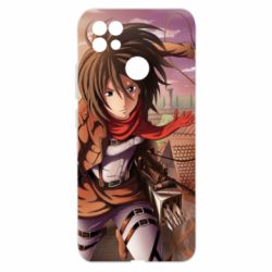 Чехол из раздела Атака на титанов Mikasa Ackerman для Realme C21