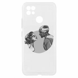 Чехол из раздела ВандаВижен Retro Wanda and Vision для Realme C21 - FATLINE Чехол из раздела ВандаВижен Retro Wanda and Vision для Realme C21