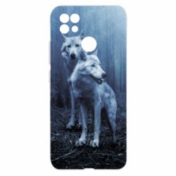 Чехол из раздела Волк Two wolves in the forest для Realme C21
