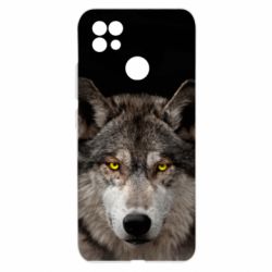 Чехол из раздела Волк Wolf with yellow eyes для Realme C21