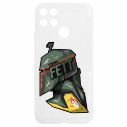 Чехол из раздела Star Wars Boba Fett для Realme C25Y - FATLINE Чехол из раздела Star Wars Boba Fett для Realme C25Y