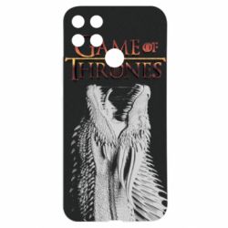 Чехол из раздела Игра престолов Gray dragon для Realme C25Y - FATLINE Чехол из раздела Игра престолов Gray dragon для Realme C25Y