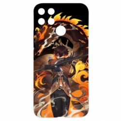 Чехол из раздела Genshin Impact Zhongli Geo Archon Morax для Realme C25Y