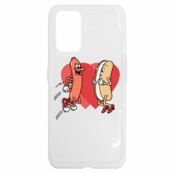 Чехол из раздела 14 Февраля Hot dog love для Realme GT - FATLINE Чехол из раздела 14 Февраля Hot dog love для Realme GT