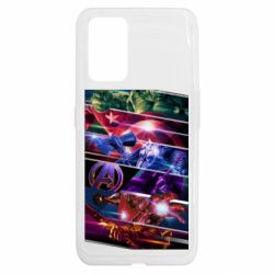 Чехол из раздела Мстители Super power avengers для Realme GT - FATLINE Чехол из раздела Мстители Super power avengers для Realme GT