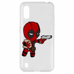 Чехол из раздела Deadpool Дедпул с пакетиком для Samsung A01/M01 - FATLINE Чехол из раздела Deadpool Дедпул с пакетиком для Samsung A01/M01