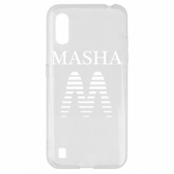 Чехол из раздела Artwww Маша Лого для Samsung A01/M01 - FATLINE Чехол из раздела Artwww Маша Лого для Samsung A01/M01