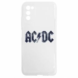 Чехол для Samsung A03s AC/DC Logo