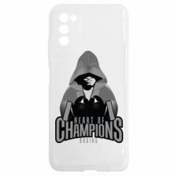 Чехол для Samsung A03s Heart of Champions