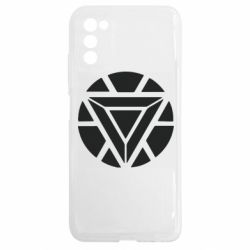 Чехол из раздела Железный человек Iron Man Heart для Samsung A03s - FATLINE Чехол из раздела Железный человек Iron Man Heart для Samsung A03s