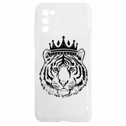 Чехол из раздела Тигр Папа-Тигр для Samsung A03s