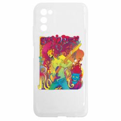 Чехол из раздела Авторские принты Sex Drugs для Samsung A03s - FATLINE Чехол из раздела Авторские принты Sex Drugs для Samsung A03s