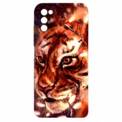 Чехол из раздела Тигр Тигр и гирлянда для Samsung A03s