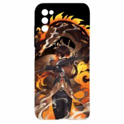 Чехол из раздела Genshin Impact Zhongli Geo Archon Morax для Samsung A03s