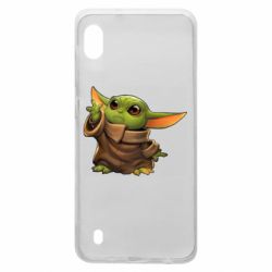 Чехол из раздела Мандалорец Baby Yoda Force для Samsung A10 - FATLINE Чехол из раздела Мандалорец Baby Yoda Force для Samsung A10