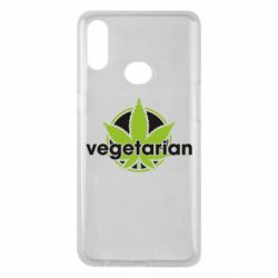 Чохол з розділу Авторські принти Vegetarian hemp для Samsung A10s - FATLINE Чохол з розділу Авторські принти Vegetarian hemp для Samsung A10s