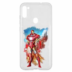 Чехол из раздела Железный человек Avengers iron man drawing для Samsung A11/M11 - FATLINE Чехол из раздела Железный человек Avengers iron man drawing для Samsung A11/M11