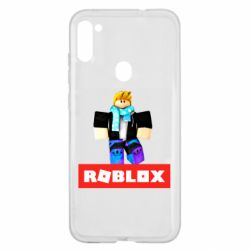 Чехол из раздела Roblox Roblox Cool для Samsung A11/M11 - FATLINE Чехол из раздела Roblox Roblox Cool для Samsung A11/M11